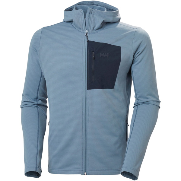 2025 Helly Hansen Mens Versalite Hooded Fleece Jacket 49547 - Washed Navy